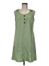 Shein Solid Green Casual Dress Size 6 - photo 1