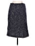 D. Exterior Tweed Blue Casual Skirt Size M - photo 2