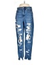 American Eagle Outfitters Hearts Blue Jeans Size 2 - photo 1
