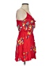 Express 100% Rayon Tropical Red Cocktail Dress Size XS - photo 4