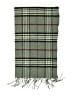 Croft & Barrow 100% Acrylic Plaid Green Gray Scarf One size - photo 2