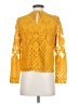 Moulinette Soeurs 100% Polyester Yellow Long Sleeve Blouse Size XS - photo 2