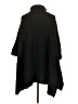 Lole 100% Acrylic Black Poncho One size - photo 2