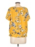 Apt. 9 Yellow Short Sleeve Blouse Size L - photo 2