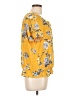 Apt. 9 Yellow Short Sleeve Blouse Size L - photo 4