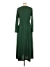 Unbranded Solid Green Casual Dress Size M (estimated) - photo 2