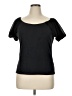 AVALIN Black Short Sleeve Top Size XL - photo 1