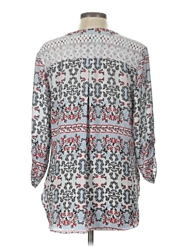 New Directions 3/4 Sleeve Blouse (view 2)