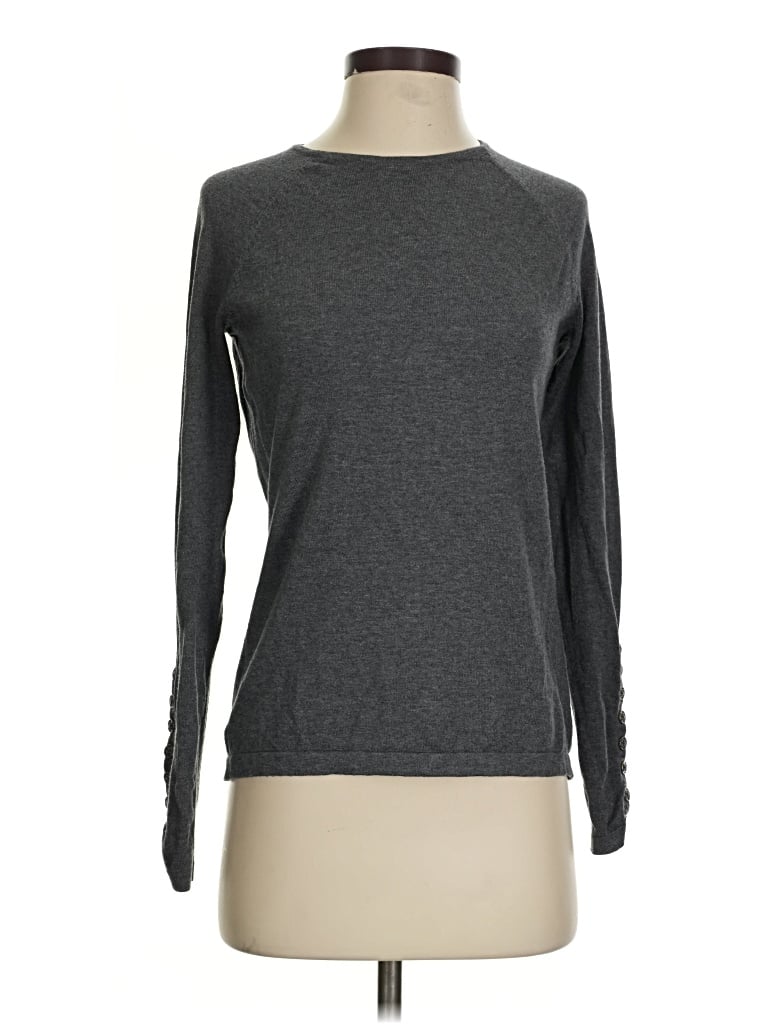 Pre-owned J. Mclaughlin Pullover Sweater In Gray