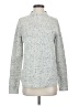 Ann Taylor LOFT Tweed Gray Turtleneck Sweater Size S - photo 1