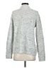 Ann Taylor LOFT Tweed Gray Turtleneck Sweater Size S - photo 2
