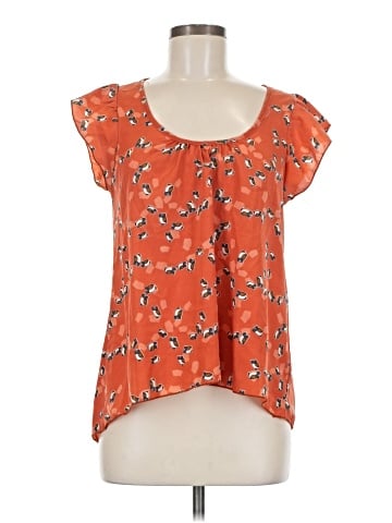 Mauve Short Sleeve Blouse (view 1)