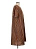 Shein Curve 100% Polyester Print Brown Casual Dress Size 12 Plus (0) - photo 4