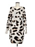 Shein Animal Print Ivory Casual Dress Size 8 - 10 - photo 1