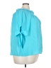 Unique Spectrum Teal 3/4 Sleeve Blouse Size 3X - photo 4