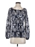 Princess Vera Wang Blue Long Sleeve Blouse Size XS - photo 1