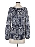 Princess Vera Wang Blue Long Sleeve Blouse Size XS - photo 2