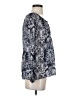 Princess Vera Wang Blue Long Sleeve Blouse Size XS - photo 4