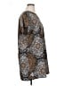 Emery Rose Brown Kimono Size 1X - photo 4
