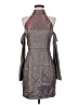 JOA Metallic Gray Cocktail Dress Size XS - photo 1