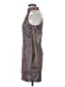 JOA Metallic Gray Cocktail Dress Size XS - photo 5