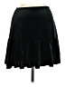 Blue Rain Solid Black Casual Skirt Size M - photo 1