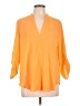 Gibson Latimer Orange 3/4 Sleeve Blouse Size L - photo 1