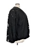 Maurices 100% Polyester Stars Black Long Sleeve Blouse Size 28 (4) - photo 4