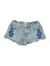 Hudson Jeans Hearts Blue Denim Shorts Size 4 - photo 1