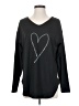 Unbranded 100% Polyester Black Long Sleeve T-Shirt Size S - photo 1