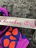 Cherokee 100% Polyester Paisley Purple Dress Size 3T - photo 3