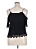 Liberty Love 100% Rayon Black Tank Top Size XL - photo 2