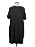 Shein Solid Black Casual Dress Size S - photo 1