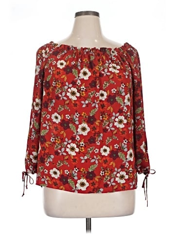 Gibson 3/4 Sleeve Blouse (view 1)