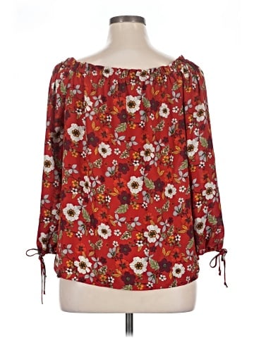 Gibson 3/4 Sleeve Blouse (view 2)