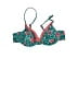 Unbranded Floral Green Swimsuit Top Size M - photo 1