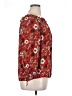 Gibson 100% Polyester Red 3/4 Sleeve Blouse Size XL - photo 4