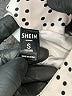 Shein 100% Polyester Polka Dots White Casual Skirt Size S - photo 4