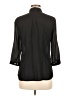 H&M 100% Polyester Black 3/4 Sleeve Blouse Size 8 - photo 2