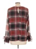 Vero Moda 100% Polyester Burgundy 3/4 Sleeve Blouse Size L - photo 2