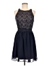 I.N. San Francisco 100% Polyester Blue Cocktail Dress Size 9 - photo 1