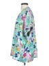 Jodifl 100% Polyester Tropical Green Kimono Size S - photo 5