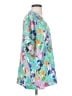 Jodifl 100% Polyester Tropical Green Kimono Size S - photo 4