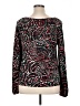 George Black Burgundy Long Sleeve Blouse Size XL - photo 2