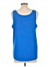 Time and Tru Blue Sleeveless Blouse Size L - photo 2