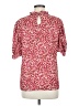 Unbranded 100% Polyester Red Short Sleeve Turtleneck Size 6 (estimated) - photo 2