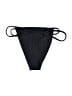 Blackbough Solid Black Swimsuit Bottoms Size S - photo 1