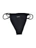 Blackbough Solid Black Swimsuit Bottoms Size S - photo 2