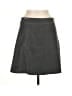 Lands' End Canvas Solid Gray Casual Skirt Size 6 - photo 1