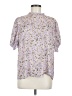 Unbranded 100% Polyester Purple Short Sleeve Turtleneck Size 6 (estimated) - photo 1
